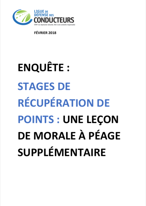 Stages de récupération de points : pour moins de discours moralisateurs et plus d’apprentissages pratiques !