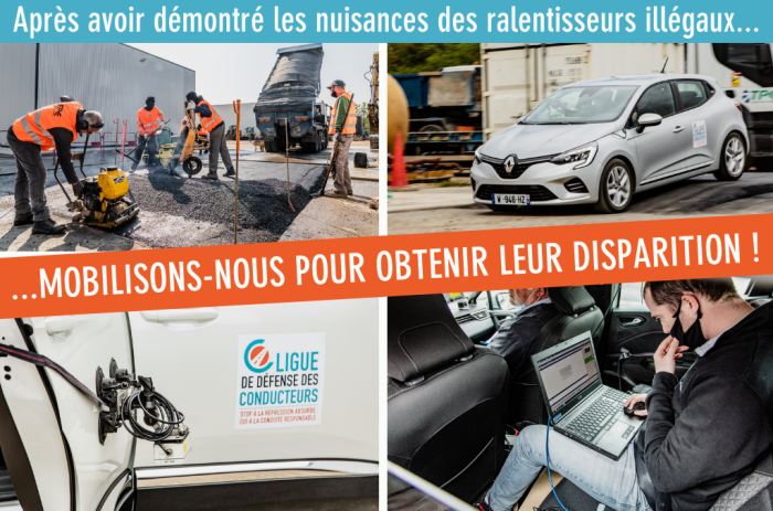 Ralentisseurs illégaux&nbsp;: après un carton sur les réseaux sociaux,  place à la suite de notre plan d’actions !