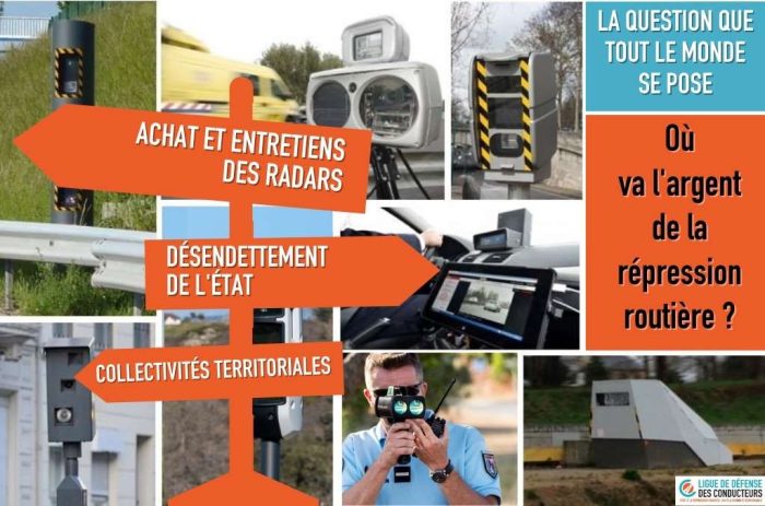 La question que tout le monde se pose 2020 : où passe l’argent de la répression routière ?
