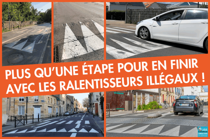 Finissons-en une bonne fois pour toutes avec les ralentisseurs illégaux !