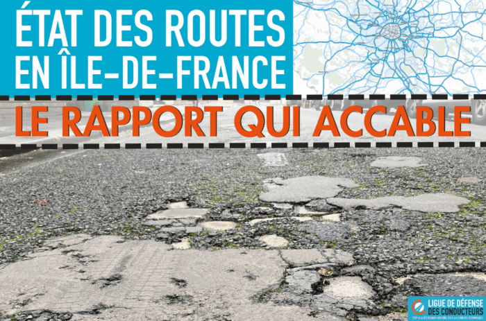 Dégradation des routes  : carton rouge pour l’Île-de-France