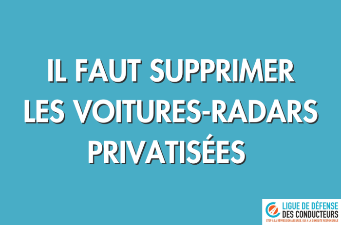 Comportements pousse-au-crime, véhicules dangereux : la sécurité routière a tout à perdre avec les voitures-radars privatisées