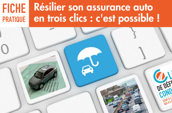 Comment résilier son assurance auto en 3 clics