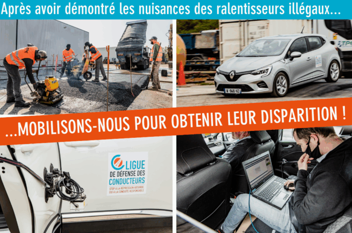 Ralentisseurs illégaux : après un carton sur les réseaux sociaux, place à la suite de notre plan d’actions !