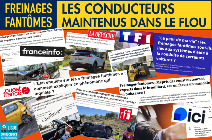 Freinages fantômes : le seul droit du conducteur, c’est celui de ne rien savoir